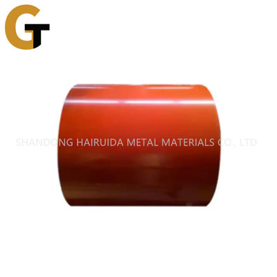 16-30% Elongasi Warna dilapisi Galvanized Steel Coil Dengan 508mm / 610mm Coil ID