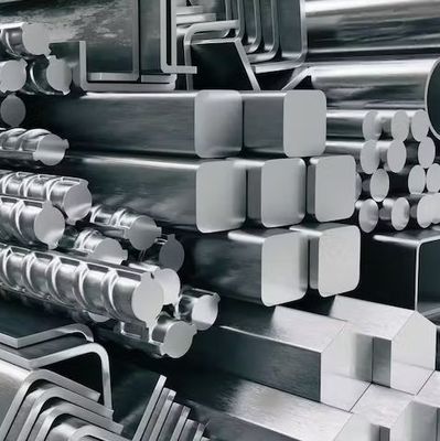 Bentuk Baja Ekstrusi Metal Custom Aluminium Nikel Alloy Baja Produk