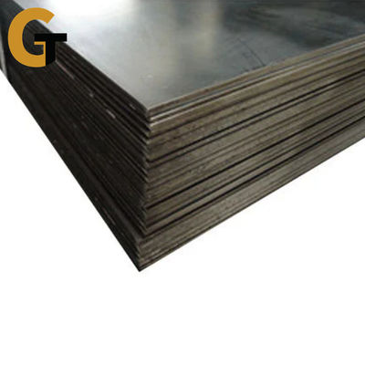1000 - 12000mm Panjang Carbon Steel Plate Dengan Teknik Hot Rolled Untuk Teknik Minyak