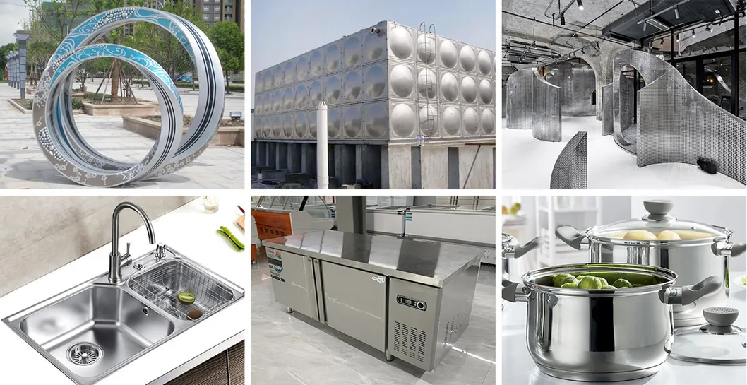 2b Ba No. 1 No. 4 8K Selesai Pelat Baja Tahan Karat 304 Tahan Korosi Permukaan Tahan Lama 0