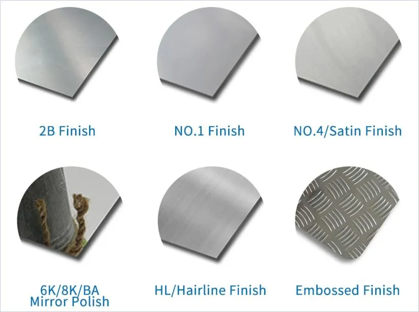 Pelat Baja Tahan Karat 316 untuk Cetakan Cetakan dan Kapal dengan Kekerasan Brinell 217 dan Kekerasan Rockwell B 95 0