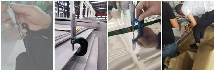 Pelat Baja Tahan Karat 201 dengan Ketahanan Korosi Kuat Panjang 1000mm-6000mm 2