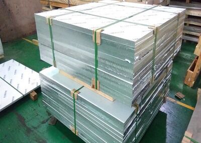 Beli 3003 3103 Plat Lembaran Aluminium Galvanis Untuk Peralatan Kimia Kaleng 0,5 