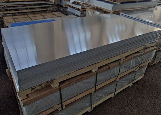 Beli Cermin Finish Aluminium Sheet 2400 X 1200 H14 H24 H32 3003 3004 3A21 5051 5056 pembuatan online
