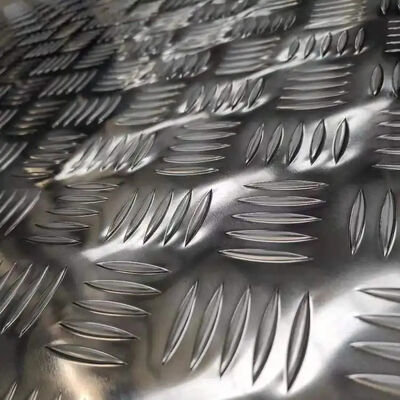 Beli 6063 T6 4 X 8 Tear Drop Aluminium Diamond Plate Timbul Kotak-kotak 6061 6063 10mm pembuatan online