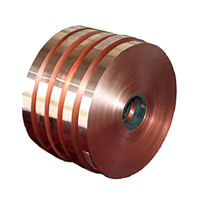 Beli Permukaan Polished Pure Copper Coil Opsional Finish Untuk Aplikasi Dekoratif pembuatan online