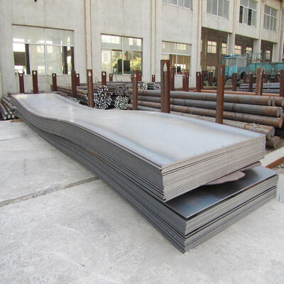 Beli 8mm Ketebalan Hot Rolled Carbon Steel Plate untuk konstruksi struktural dan aplikasi teknik tugas berat pembuatan online
