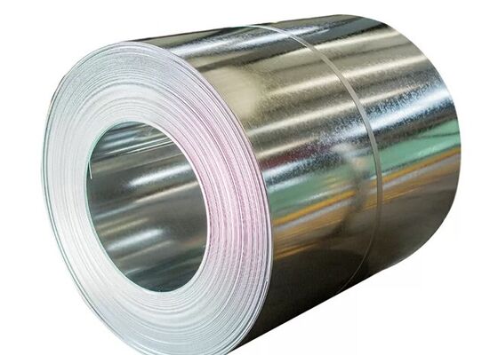 Lembaran Baja Galvalume Elektrolit Dalam Coil Hot Dipped DX51D Z100 Galvanized Coil