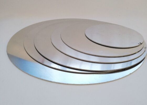 Paduan 3003 3004 3005 Aluminium Round Circle Ringan 1.0mm X 350mm DC Traffic Signs