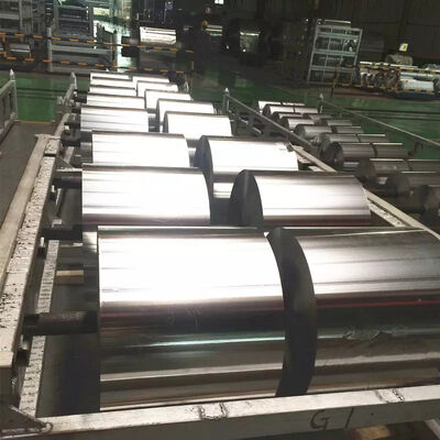 Aluminium Foil Coil yang Disesuaikan 1100 3003 8011 Untuk Stok Sirip Pendingin Udara