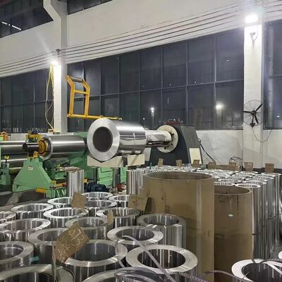 Ragam Permukaan Aluminium Steel Coil Alloy 1100 3003 3105 5052 200mm