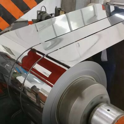 Cold Rolled PVD Stainless Steel Coil Warna Dilapisi Emas AISI 201 202 304