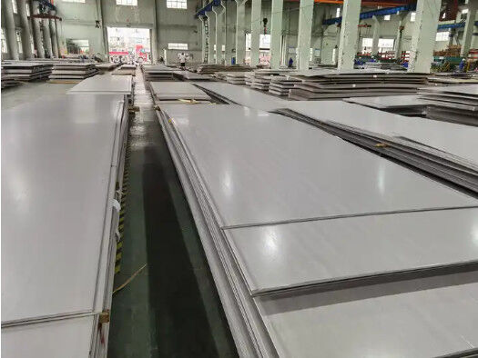 AISI ASTM Ss 304 201 316L Pelat Logam Stainless Steel Brushed Cold / Hot Rolled