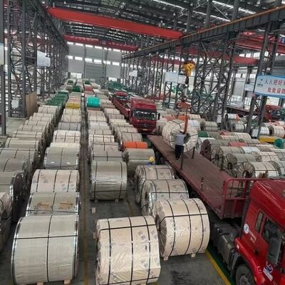 201j1 201j3 2b Ba Koil stainless steel bergelombang dingin selesai